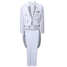 New Men's Tuxedo Suits Set Classic Formal Tailcoat Tuxedo 2 Pcs Sets Men Fashion Party Wedding Prom Clothing Male (Jacket+Pants)