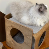 Cat Nest Coffee Table Bedside Table Stool Furniture Multifunctional Premium Solid Wood Bedside Table Luxury Home Cat House