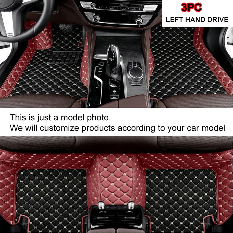 Car floor mats for Ford Mustang 2011 2012 2013 2014 Custom auto foot Pads automobile carpet cover