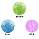 Yellow Blue Pink Exercise Toy Home Plastic For Pets Hamster Ball Playing Running Wheel Dwarf Guinea Pig Cage Detachable Game