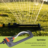 1-5PCS Oscillating Sprinkler Automatic Swing Irrigation Sprinkler Large Area Garden Sprinkler Base for Lawn Watering Equipment