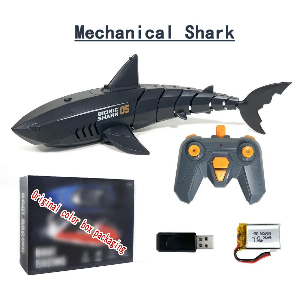 Remote Control Shark Toy Robots RC Animals Electric Sharks Children Kids Toys for Boys Summer Swimming Pool Water Cars Ship Fish