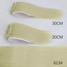 AZQUEEN Synthetic 20cm/30cm Invisible Straight Pads Clip In One Piece Hair Extension Top Side Cover Fluffy Hairpiece For Women