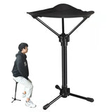 Telescopic Stool One Leg Stool Mini Portable Outdoor Travel Queuing Camping Stool Maza Fishing Chair Beach Chair Triangle