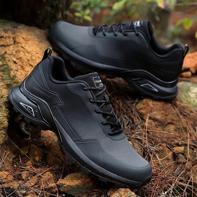 Waterproof Anti-Skid Trail Running Shoes Hiking Trekking Shoes Men Outdoor Sneakers Tracking Camping Tourism Big Size 48 49