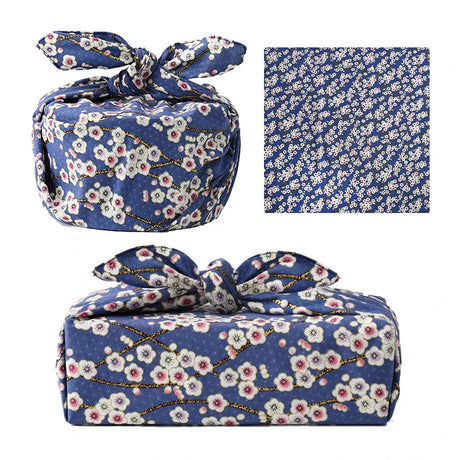 70x70cm Japanese Handkerchief Furoshiki Bento Wrapping Cloth Concise Style Printed Tablecloth Festival Gift Wrapping Towel