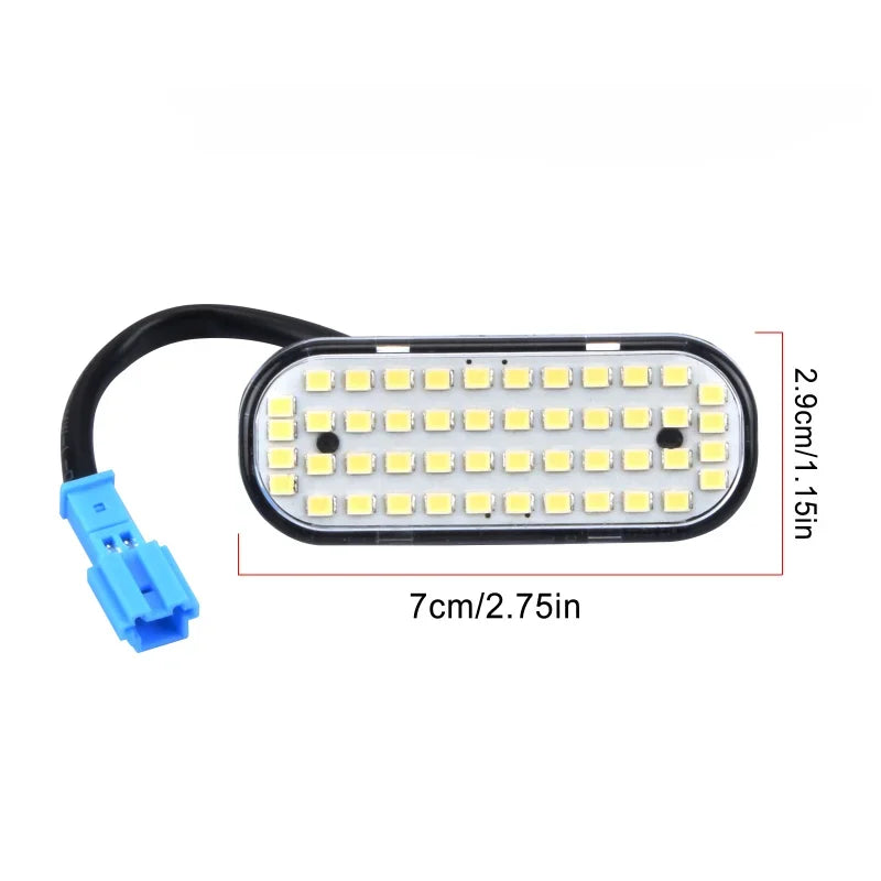 48 LED Trunk Lights for Tesla Model Y Interior Luggage Original Connector Trunk Boot Lighting Lamp Replacement Accessories 2023