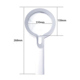 10X 25X Handheld Magnifying Glass USB Rechargeable Magnifier with 29 LED Lights Illuminated Magnifier for Reading/Identification