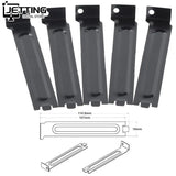 5 Pcs PCI Slot Cover / PCI Slot Cover Dust Filter Blanking Board Cooling Fan Dust Filter Ventilation PC Computer Case