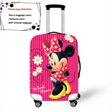 18-32 Inch Mickey Minnie Elastic Luggage Protective Cover Trolley Suitcase Protect Dust Bag Case Travel Accessories