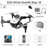 S2S Mini Drone 4k Profesional 8K HD Camera Obstacle Avoidance Aerial Photography Brushless Motor Foldable Rc Quadcopter Kids Toy