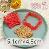 Genshin Impact Neuvillette Cake Tool Animal Cookie Cutter Christmas Cutters Biscuit Stamp Fondant Mould Baking Sugarcraft Molds