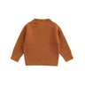 ma&baby 0-6Y Toddler Kid Baby Boy Girl Sweaters Warm Thick Knit Long Sleeeve Solid Color Clothing Fall Winter Clothes