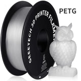 GEEETECH PETG PLA 3D Printer Filament 1kg 2.2LBS/roll 1.75mm +/- 0.03 White Black Colorful 3D Printing Materials Hight Quality