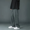2023 New Brand Spring Men Korean Fashion Blue Pink White Jeans Streetwear Hip Hop Baggy Denim Trousers Straight Wide Leg Pants