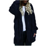 Women Winter Warm Coat Jacket Outwear Ladies Cardigan Coat Double Sided Velvet Hooded Coat Autumn And Winter New Fashion