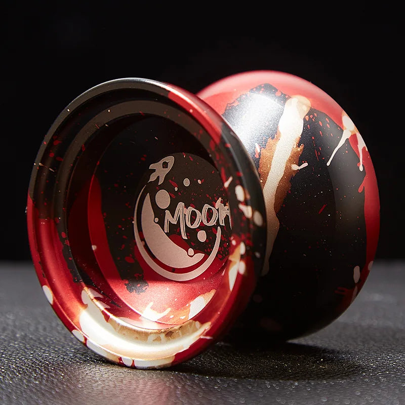 Yoyo Professional Magic Yoyo Metal Yoyo with 10 Ball Bearing Alloy Aluminum High Speed Unresponsive YoYo Toy Yoyo for Kids Adult