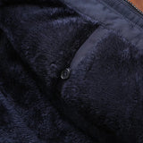 Big Size Multi-pocket Men's Winter Jacket Fleece Linning Outdoor Parka Coat Hooded Windbreaker Military Thick Warm Outerwear