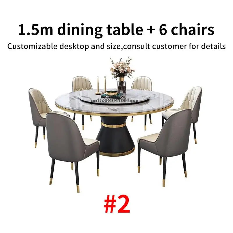 24 Dining Room Table Set Luxury Kitchen Furniture Modern Minimalist Dining Table With 6 Seats Customize Desktop Table And Chairs