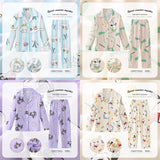 2024 Kawaii Miniso Spring Autumn Children Pajamas Anime Kuromi Cinnamoroll Pochacco Boy Girl Milk Silk Sleepwear Kids Loungewear