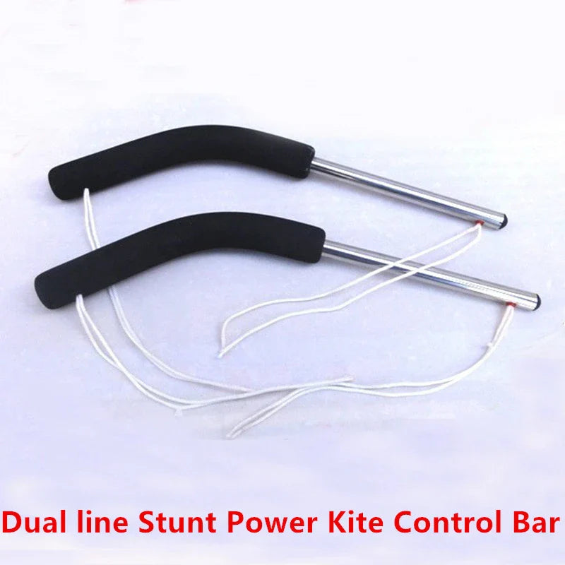 free shipping kite control bar power kite handle quad line stunt kites for adults kitesurf accessories wooden kite reel windrad