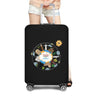 World Map Travel Luggage Protective Cover Traveling Essentials Accessories Suitcase Covers for 18-32 Inch Elastic Trolley Case