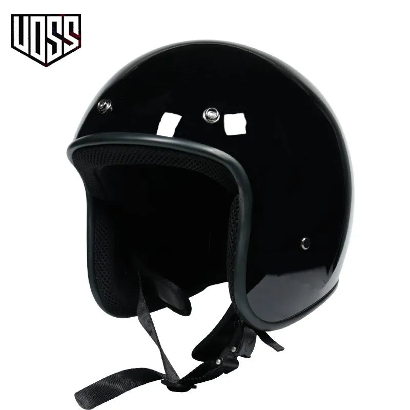 Free Shipping DOT approved retro motorcycle helmet casco 3/4 open face  helmet cafe racer helmet chopper helmet capacete