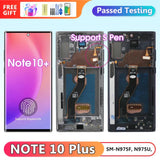 Screen for Samsung Galaxy Note10+ N975F N976F Lcd Display Digital Touch Screen with Frame for Samsung Galaxy Note 10 Plus 5G