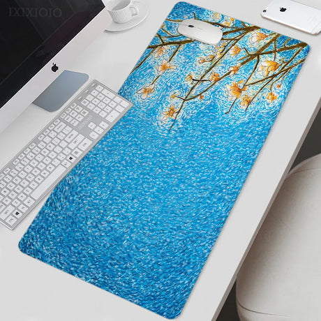 Van Gogh Art Mouse Pad Gaming XL HD Mousepad XXL Mechanical Keyboard Pad MousePads Carpet Non-Slip Office Accessories Mice Pad