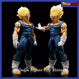 38cm Dragon Ball Z Majin Vegeta Anime Figure GK Super Saiyan Action Figurine PVC Statue Collectible Model Decoration Toys Gift