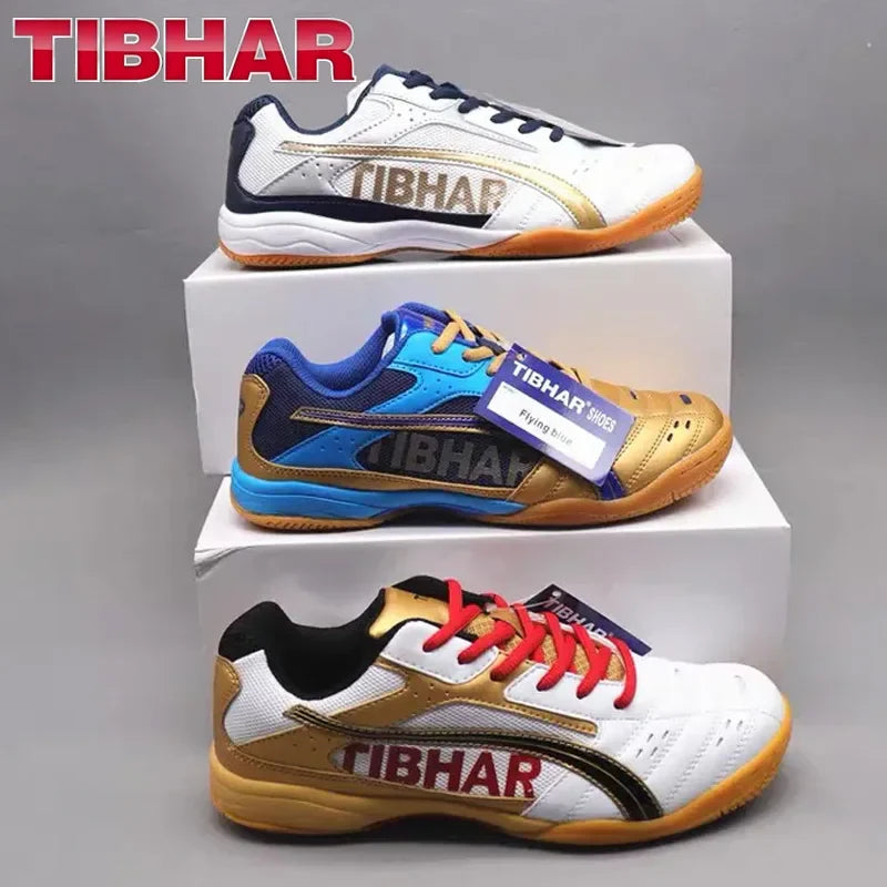 TIBHAR Flying Table Tennis Shoes Lightweight Anti-slip Ping Pong Sports Sneakers Men Women Breathable Workout Shoes