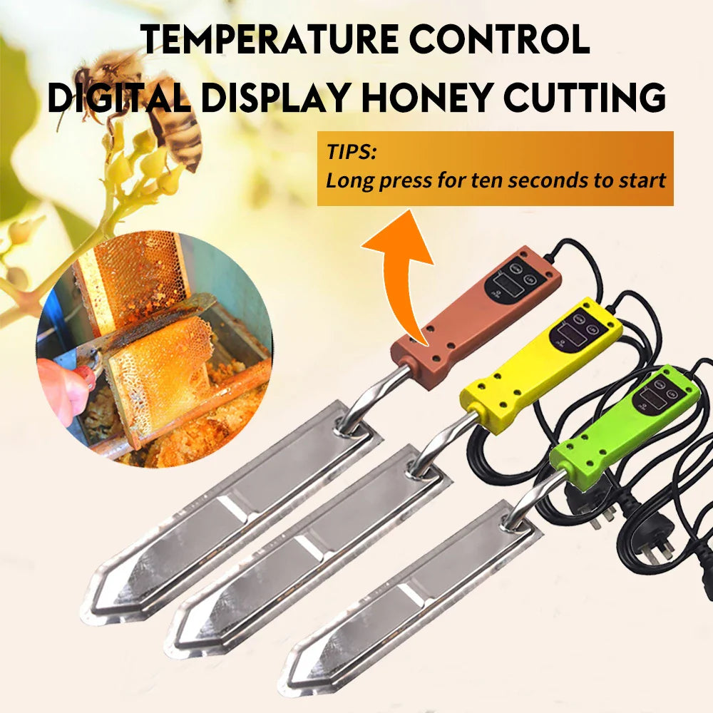 Rapid Heating Electric Uncapping Therm Regulator Temperature Control Honey Knife Scarper Beekeeping Tools For Beekeeper Supplies