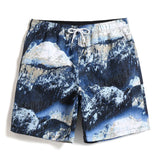 2023 Beach Vacation Beach Shorts Men's Quick Dry Beach Shorts Flower Shorts Large Size Loose Hot Spring Swimming Trunks