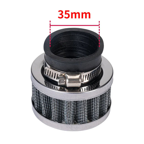 Motorcycle Air Filter 28-60mm High Flow Sports Intake ATV Pit Dirt Bike for Honda Kawasaki Yamaha 50mm Moto Air Filters Systems