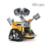 687PCS Robot Motorized High-tech APP RC Robot Motor Power Functions DIY Educational Building Block Model For Children Toys Gift