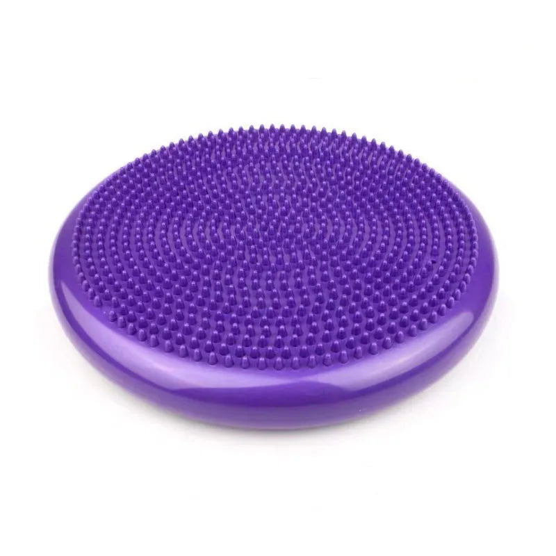 Yoga Balls Massage Pad Inflatable Stability Wobble Balance Disc Cushion Mat Fitness Exercise Training ball