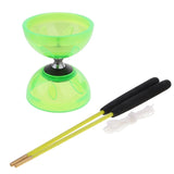 3 Triple Bearing Juggling Diabolo Toy with String Metal Sticks  Yoyo Professional Educational Toy 13/10.5cm Diameter