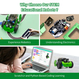 Robobloq Q-Scout STEM Kits For Kids Ages 8-12, Programmable Toys, Learn Robotics, Electronics, Scratch, Arduino and Python