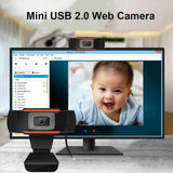 Webcam 1080P Full HD Mini USB 2.0 Web Camera With Microphone USB Plug And Play Video Call Web Cam For Oline Study Video Calling