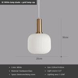 Nordic Retro restaurant colorfull Glass pendant lights Creative living room Lamp Simple bedside lamp LED E27 light