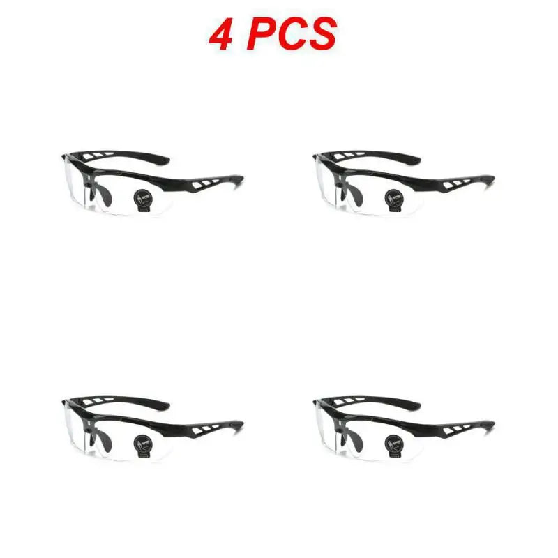 1/2/4PCS Outdoor Men Cycling Sunglasses Road Mountain Riding Protection Sports Glasses Goggles Eyewear MTB Bike Sun