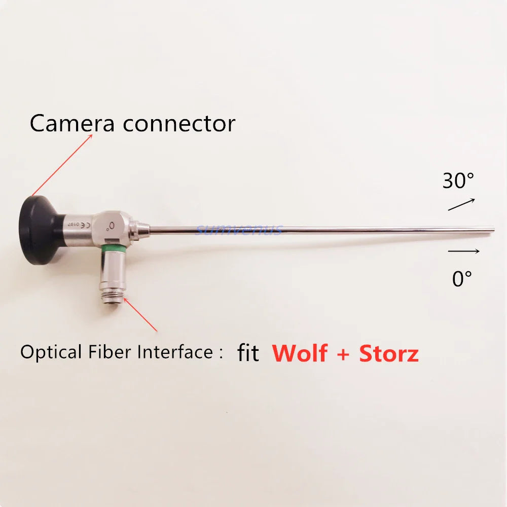 HD 2.7mm 3mm 4mm 0 30 degree Medical Surgical Rigid Endoscope Otoscope Otoscopy Ear Endoscopy Camera