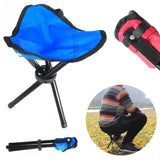 Fishing Chairs Travel Chair Folding 3 Legs Portable Outdoor Camping Tripod carts Garden Stool Chair Picnic Trips Beach Chair