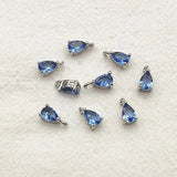 New Arrival! 8x5mm 100pcs Crystal Micro inlay Drop Charm For Handmade Necklace Earring DIY Parts Jewelry Findings & Components