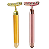 New Electric Face Massager Unique Crescent Shape Facial Roller For Arm Eye Nose Massage Face Lifting Beauty Spa Skin Care Tools