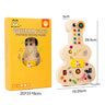 Children Busy Board Montessori Toys Wooden With Led Light Switch Control Board Parish Activities Sensory Games For 2-4 Years Old