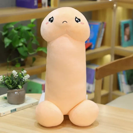 Big Size Trick Penis Plush Soft Simulation Boy Dick Plushie Real-life Penis Pillow Sexy Hugging Pillow Girlfriend Gift