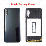 For SA Galaxy A50  A505 A70 A51 A515 A71 A715 Housing Case Middle Frame Cover+Battery Back Cover Rear Cover+Camera Lens