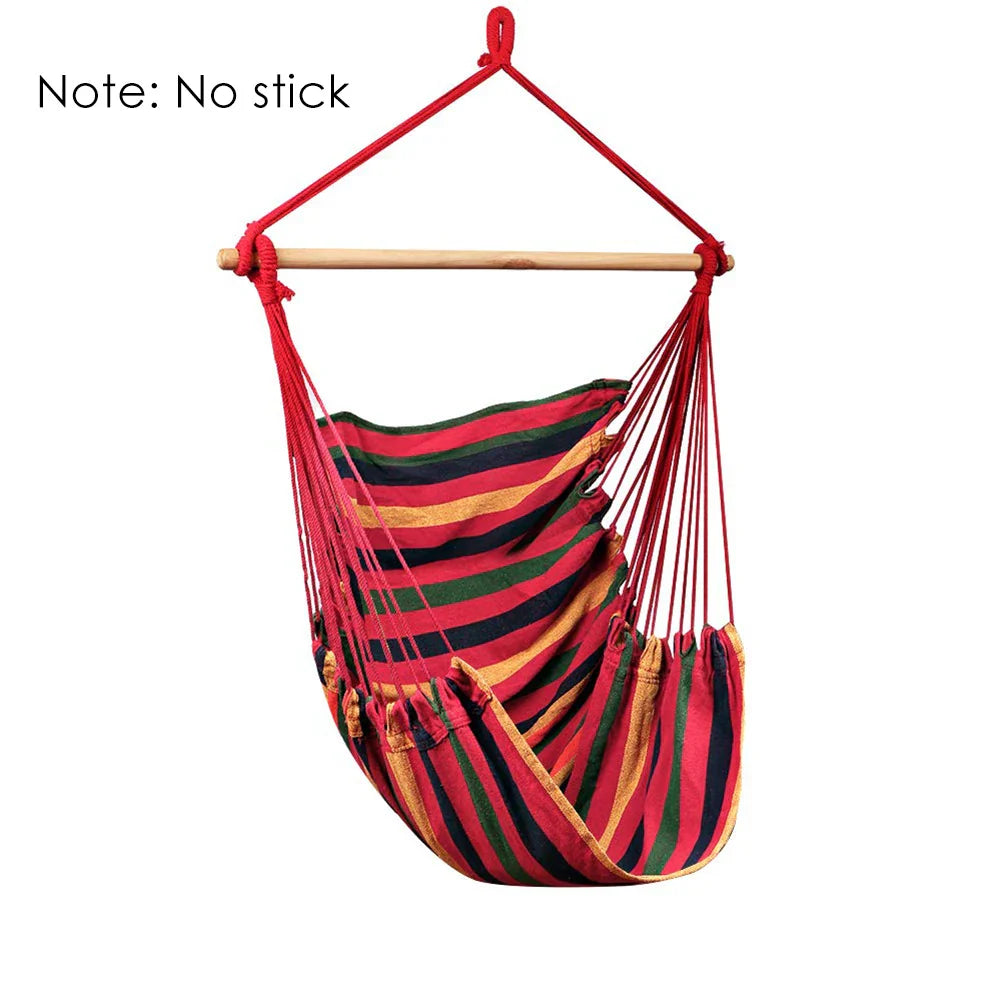 Tassels Hammock Garden Patio White Cotton Swing Chair Bedroom Romantic Indoor Outdoor Hanging Bed Beach Hammocks Chair