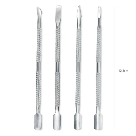 Stainless Steel Nail Art Cutter Scissor Cuticle Clipper Pusher Dead Skin Remover Kit Manicure Pedicure Tools Nails Set